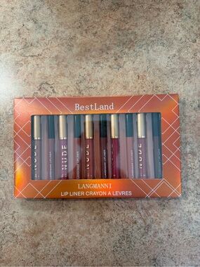 Sephora Lip Liner Set - Nude, Mauve, Pink, Brown, Plum